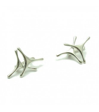 E000543 Sterling Silver Earrings 925 French Clip